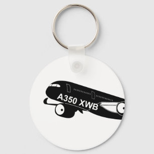 Airbus A350-XWB Keychain by HajiBoris