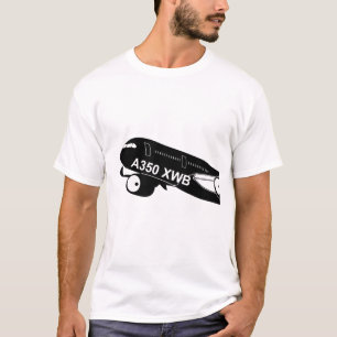 Airbus A350-XWB T-Shirt by HajiBoris