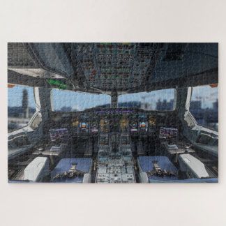 Airbus A380 Cockpit Jigsaw Puzzle