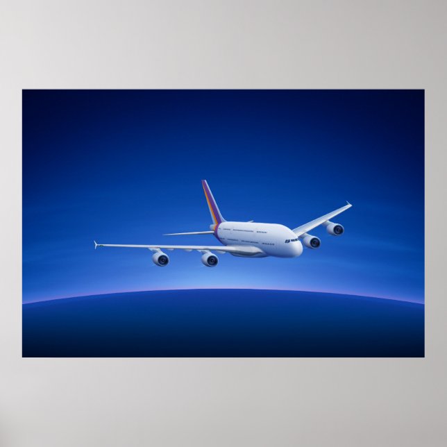 Airbus A380 Poster (Front)