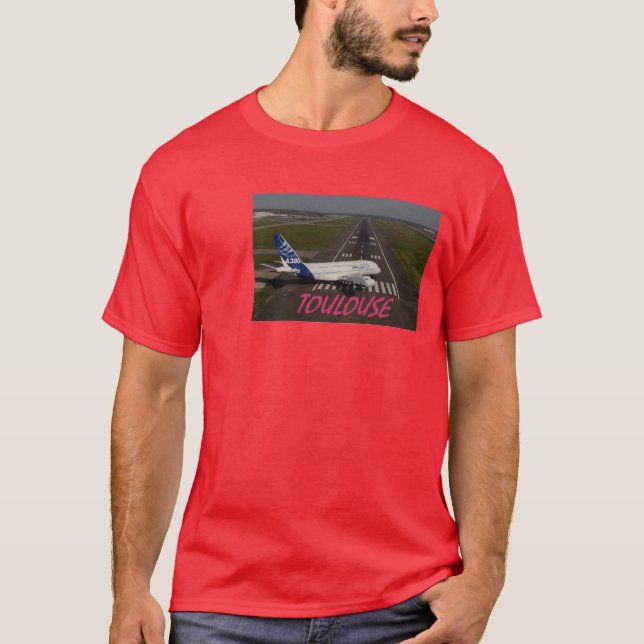 AIRBUS WITH 380 T-Shirt (Front)