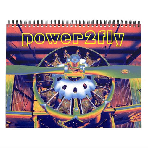 Aircraft airplane engine calendar 15 month 2012