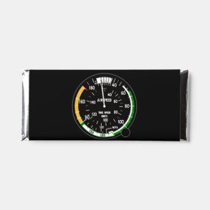 Aircraft Airspeed Indicator Hershey Bar Favors