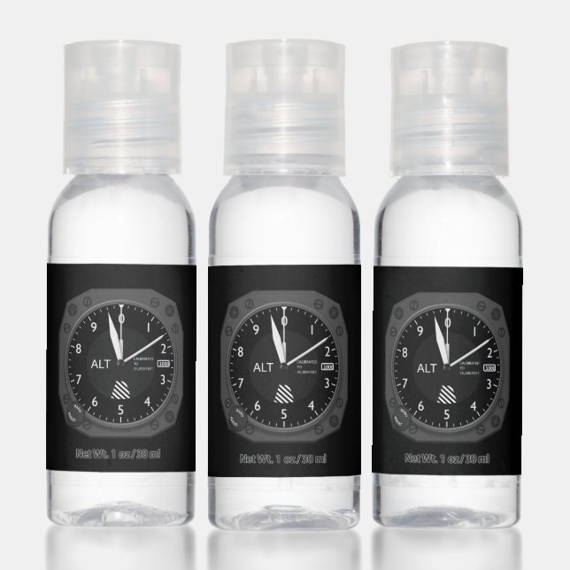 Aircraft Altimeter Hand Sanitizer (Set)