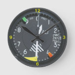 Aircraft Altimeter Indicator Gauge Wall Clock at Zazzle