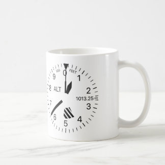 Aircraft Altimeter - Rise and Shine Coffee Mug
