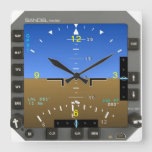 Aircraft Attitude Artificial Horizon Wall Clock at Zazzle