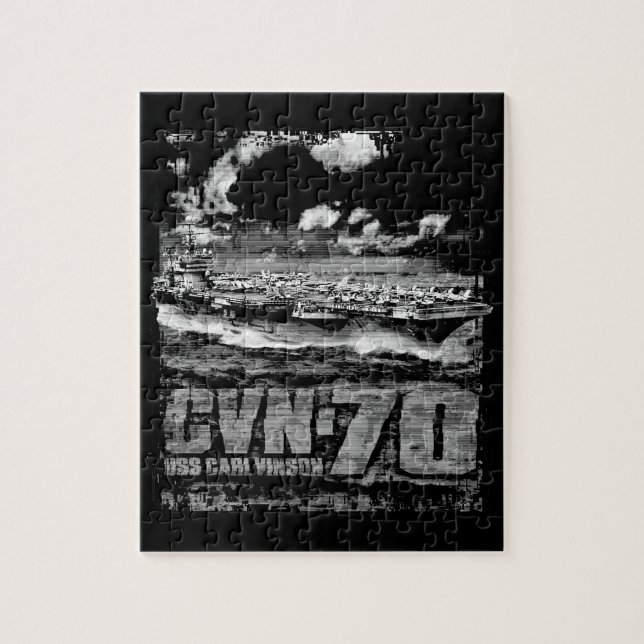 Aircraft carrier Carl Vinson Jigsaw Puzzle (Vertical)