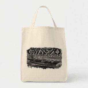 Aircraft carrier Carl Vinson Tote Bag