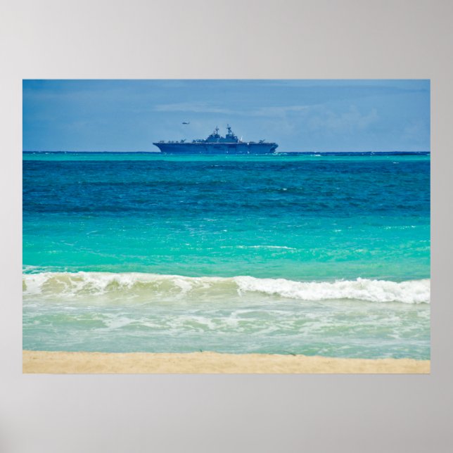 Aircraft Carrier Colors Poster (Front)