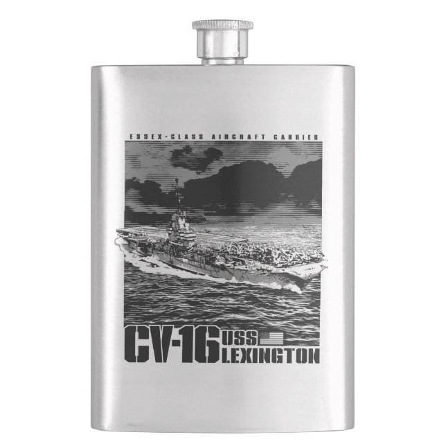 Aircraft carrier CV-16 Flask (Front)