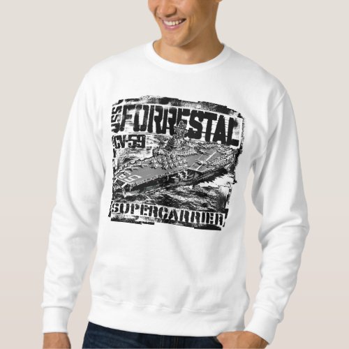 Aircraft carrier Forrestal Sweatshirt T_Shirt