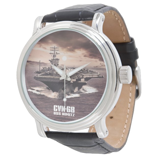 Aircraft carrier Nimitz Ewatch watch (Angled)