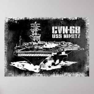 Aircraft carrier Nimitz Print