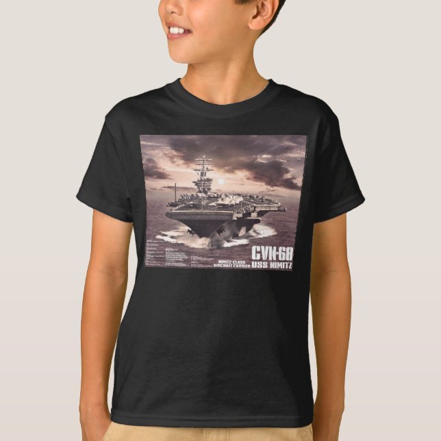 Aircraft carrier Nimitz Shirt (Front)