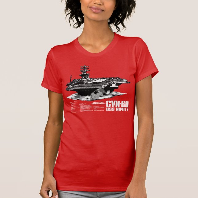 Aircraft carrier Nimitz Shirt (Front)