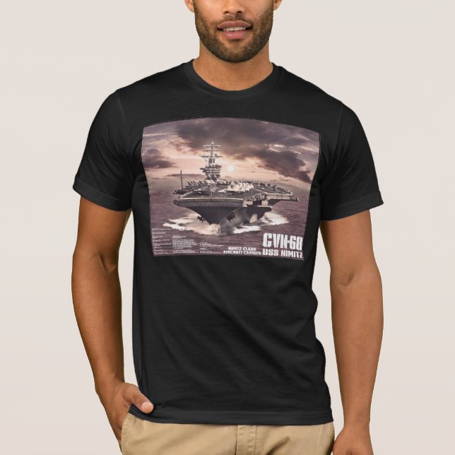 Aircraft carrier Nimitz Shirt (Front)