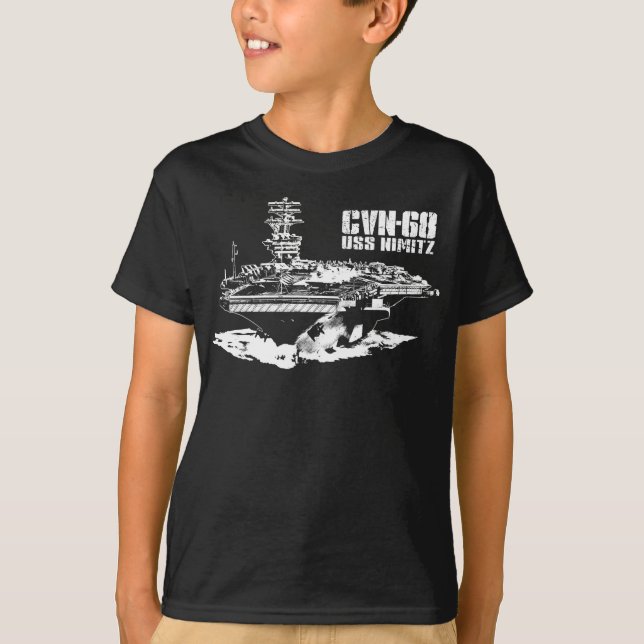 Aircraft carrier Nimitz Shirt (Front)