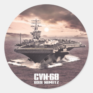 Aircraft carrier Nimitz Sticker