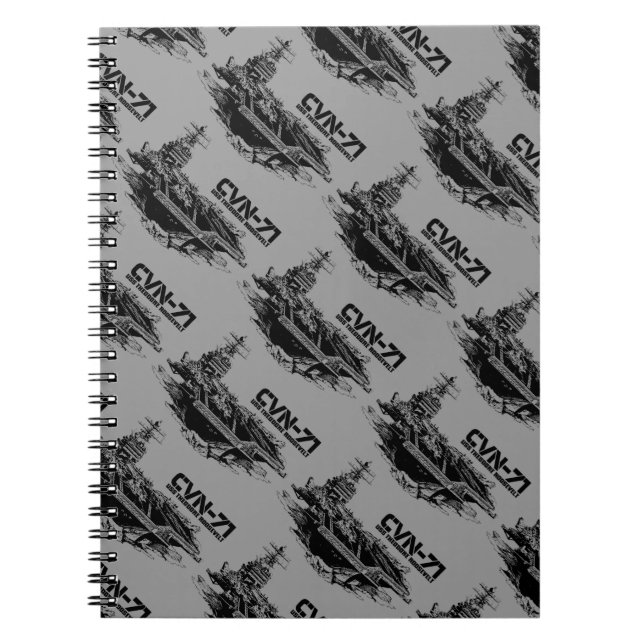 Aircraft carrier Theodore Roosevelt Fuji notebook (Front)