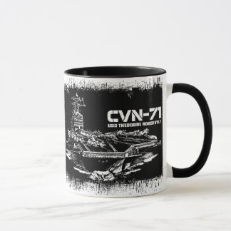 Aircraft carrier Theodore Roosevelt Mug