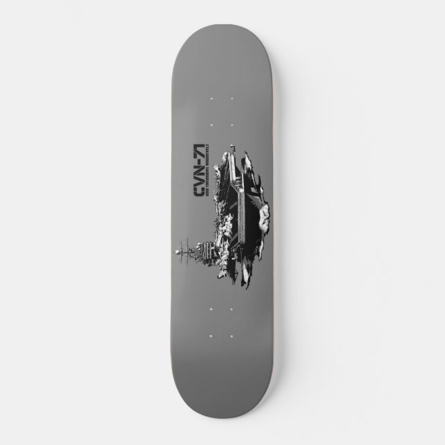 Aircraft carrier Theodore Roosevelt Skateboard Deck (Front)