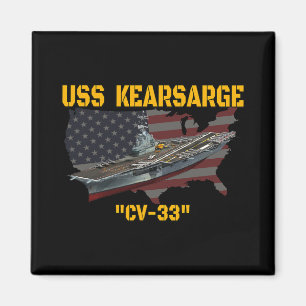Aircraft Carrier Uss Kearsarge Cv-33 Veteran Day F Magnet