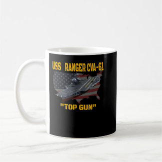 Aircraft Carrier USS Ranger CVA-61 Veterans Day  Coffee Mug