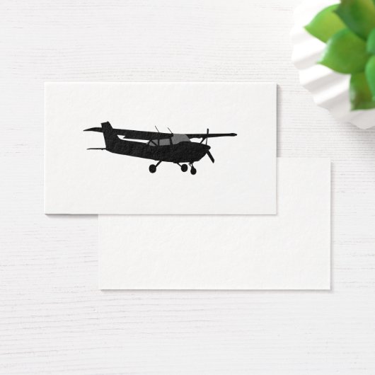 Aircraft Classic Cessna Black Silhouette Flying (Desk)