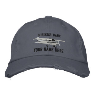 Aircraft Classic Cessna Custom Personalize This Embroidered Baseball Cap