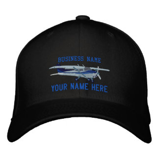 Aircraft Classic Cessna Custom Personalize This Embroidered Baseball Cap