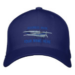 Aircraft Classic Cessna Custom Personalize This Embroidered Baseball Cap at Zazzle