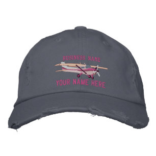 Aircraft Classic Cessna Custom Personalize This Embroidered Baseball Hat