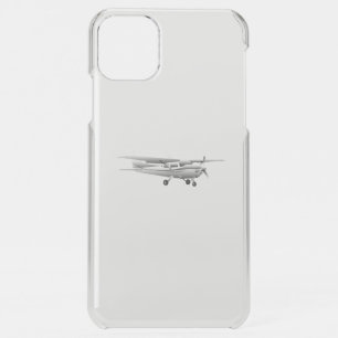 Aircraft Classic Cessna Silhouette Flying Burst iPhone 11 Pro Max Case