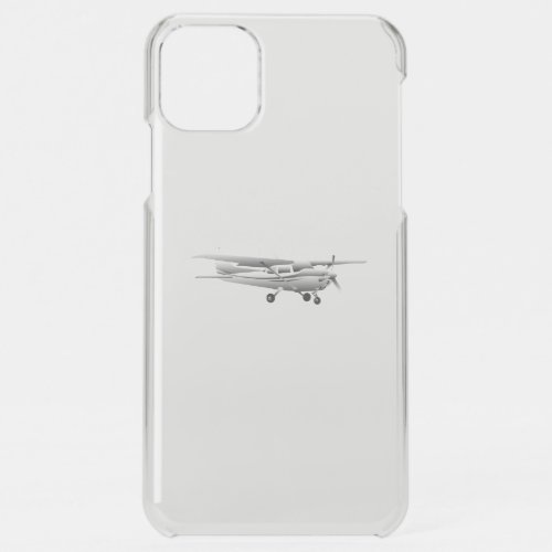 Aircraft Classic Cessna Silhouette Flying Burst iPhone 11 Pro Max Case