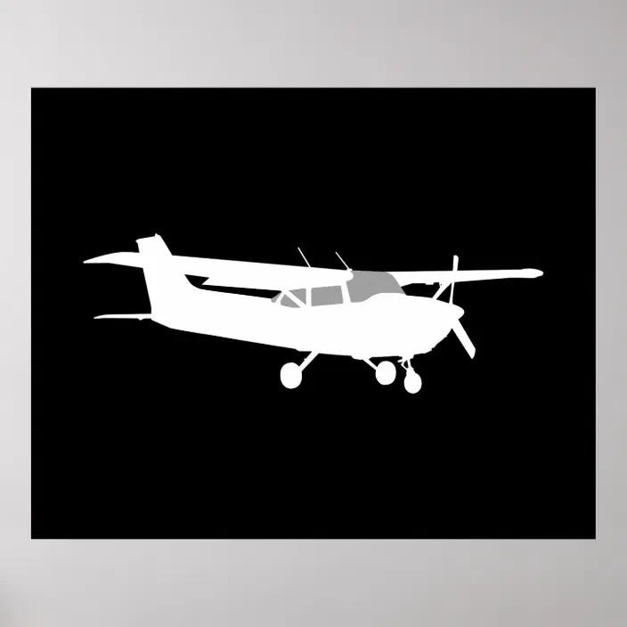 Flying Cessna Metal Wall Art Decor 