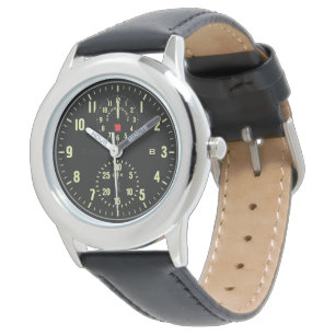 Aircraft clock watch