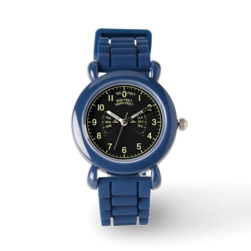 Aircraft clock watch