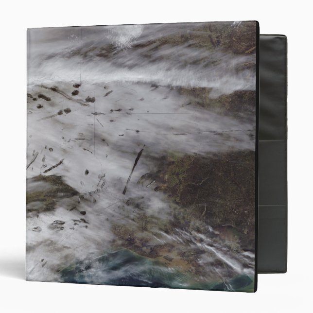 Aircraft dissipation trails binder (Front/Inside)