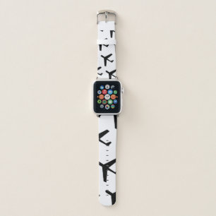 Aircraft Flight Past Background Apple Watch Band