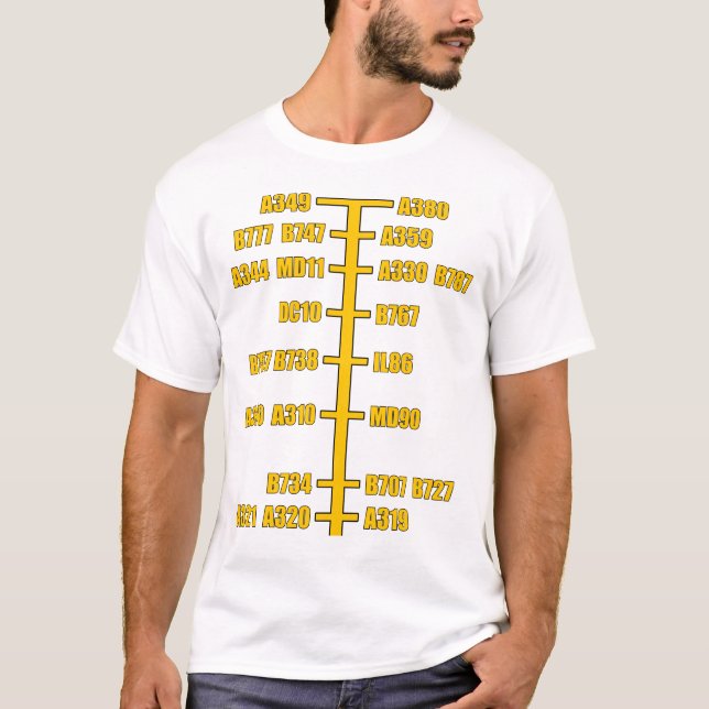 AIRCRAFT GATE PARKING T-Shirt (Front)