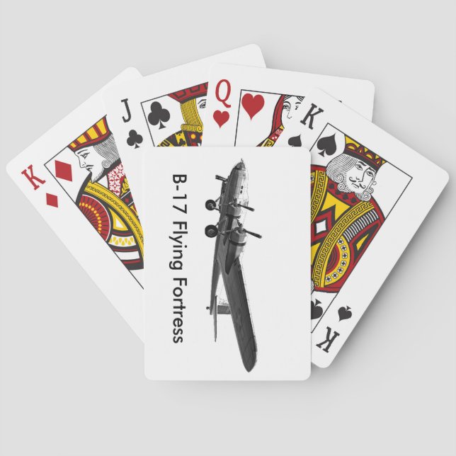 Aircraft image for playing-cards poker cards (Back)