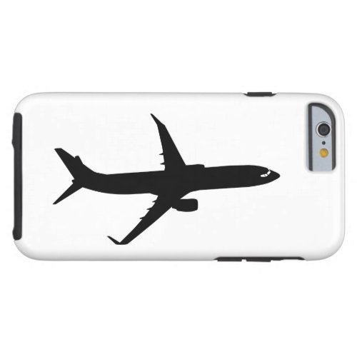 Aircraft Jetliner Shadow Flight Customize Color Tough iPhone 6 Case