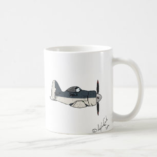 Aircraft Love Caricature Mug