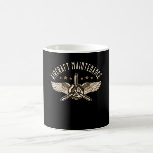 Aircraft Maintenance Airplane Aircraft Mechanic Coffee Mug