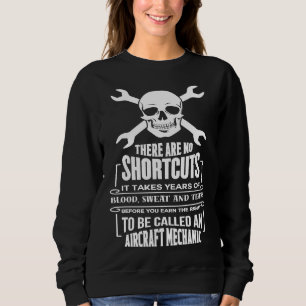 Aircraft Mechanic Aviation Airplane 3 Sweatshirt