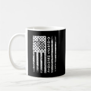 Aircraft Mechanic Flag, Future Airplane Mechanic O Coffee Mug
