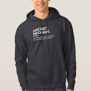 Aircraft Mechanic – Funny Work Hoodie