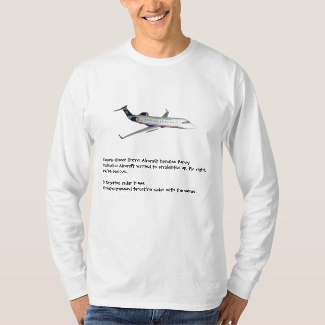 Aircraft Mechanic Humor T-Shirt (Front)