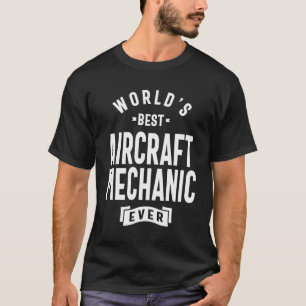 Aircraft Mechanic Shirt Job Title Gift